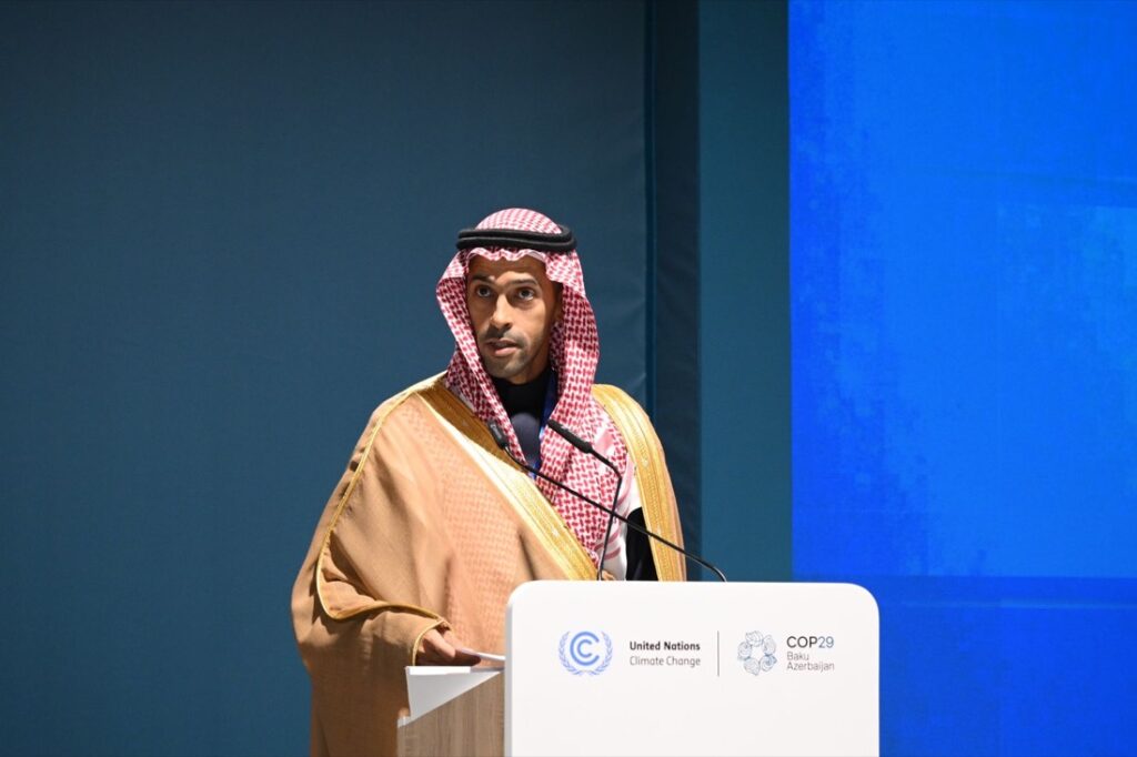 مشاركة المملكة العربية السعودية في مؤتمر المناخ (COP29) في باكو : مشاركة المملكة العربية السعودية في مؤتمر المناخ (COP29) في باكو :